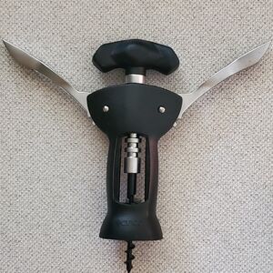 Cutco Black and Silver Corkscrew